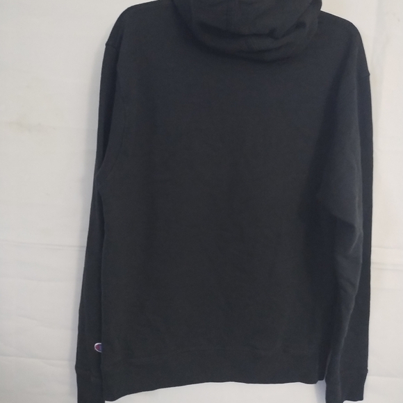 Champion Black and Gray Sweatshirt with Sporty Design - Picture 6 of 8